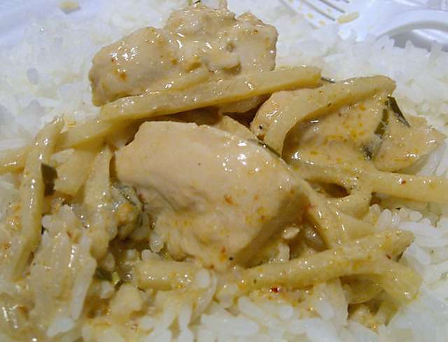 Red Curry Chicken with Bamboo Shoots