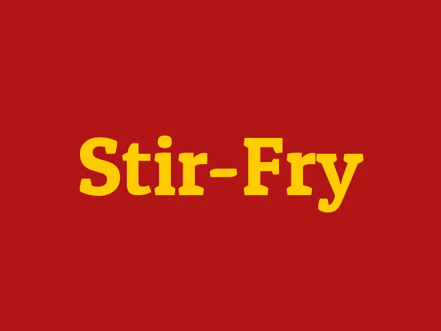 Stir-Fry